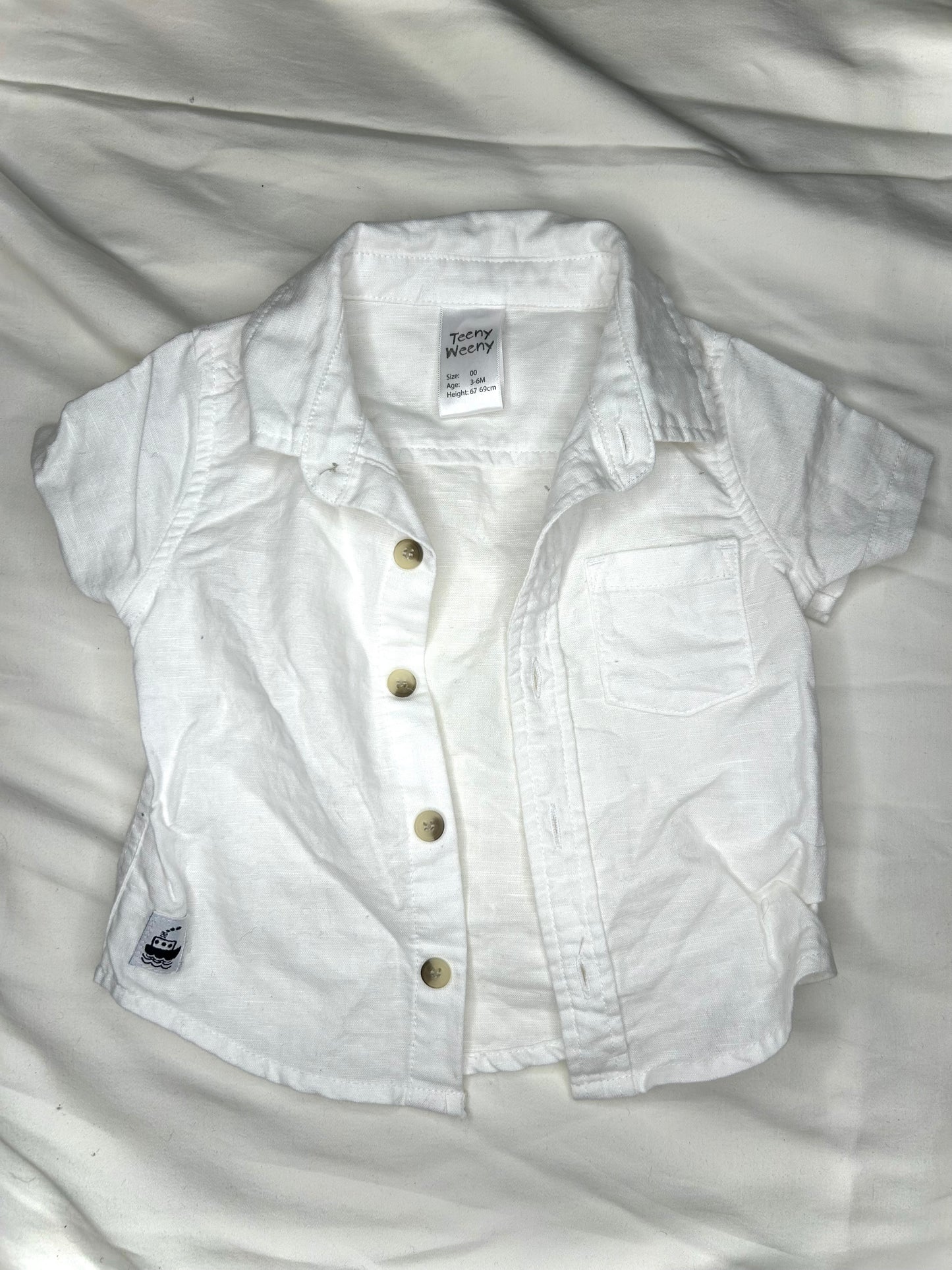 Teeny Weeny Linen Tee