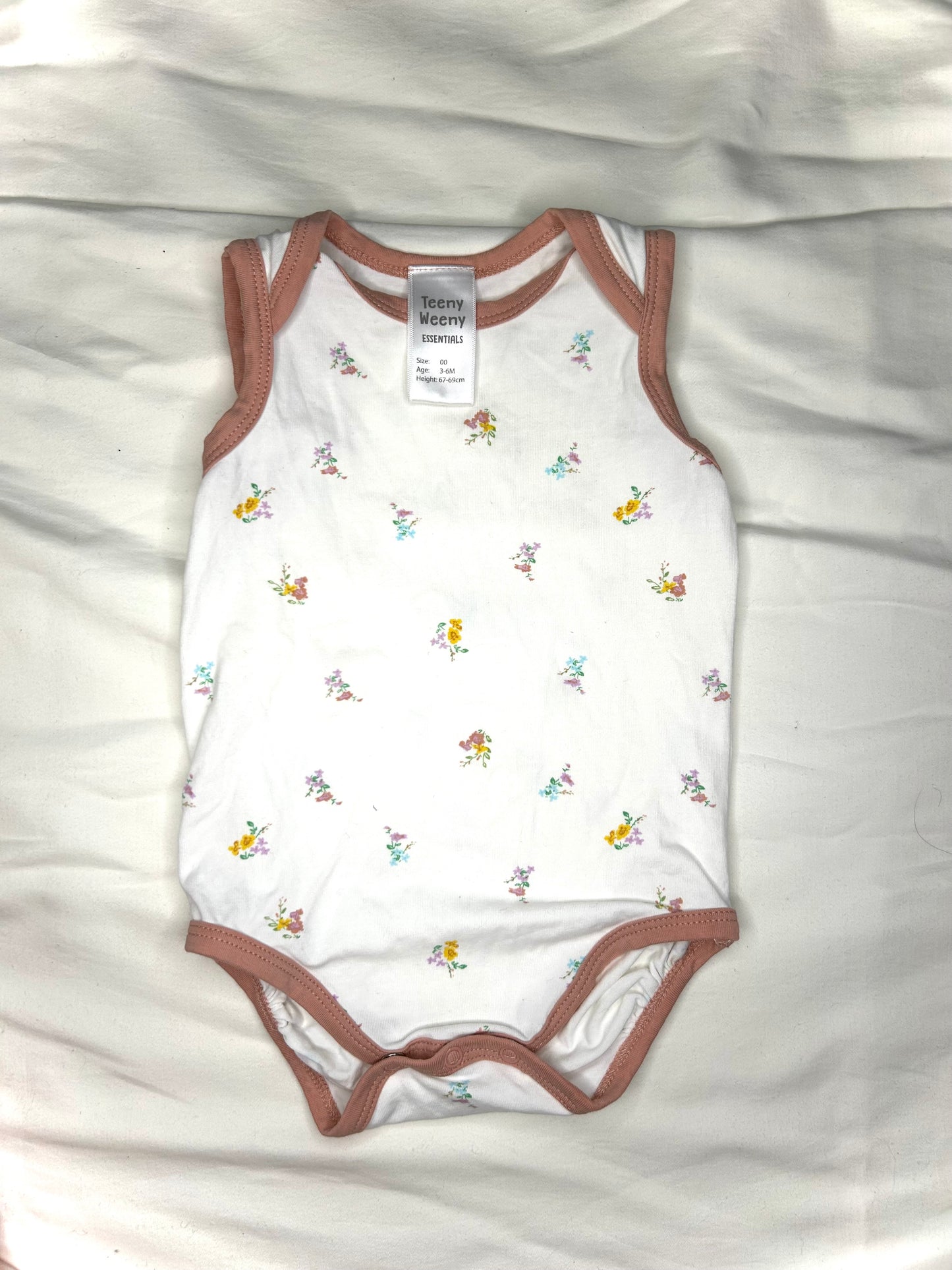 Teeny Weeny Floral Singlet