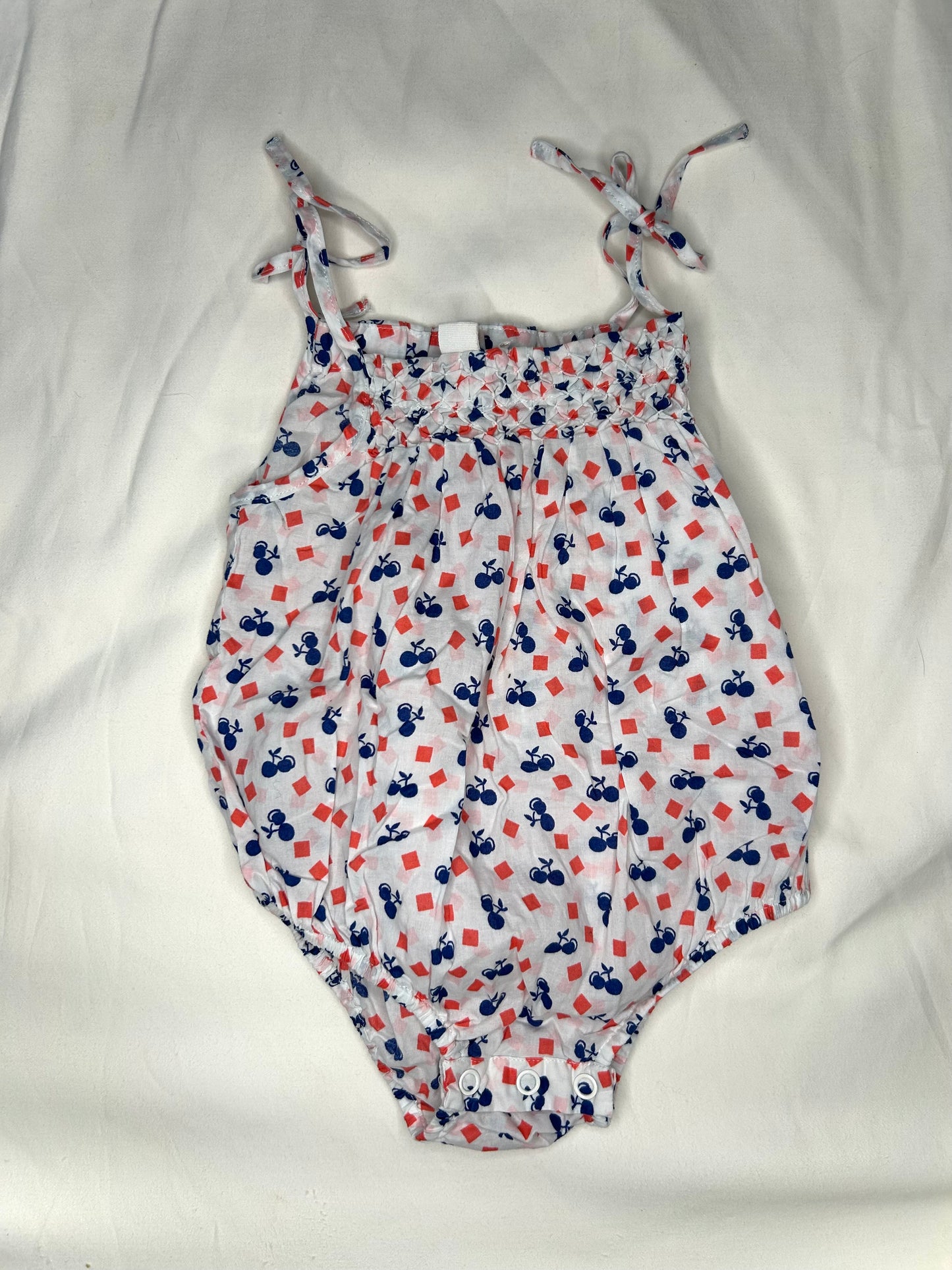 Country Road Cherry Romper