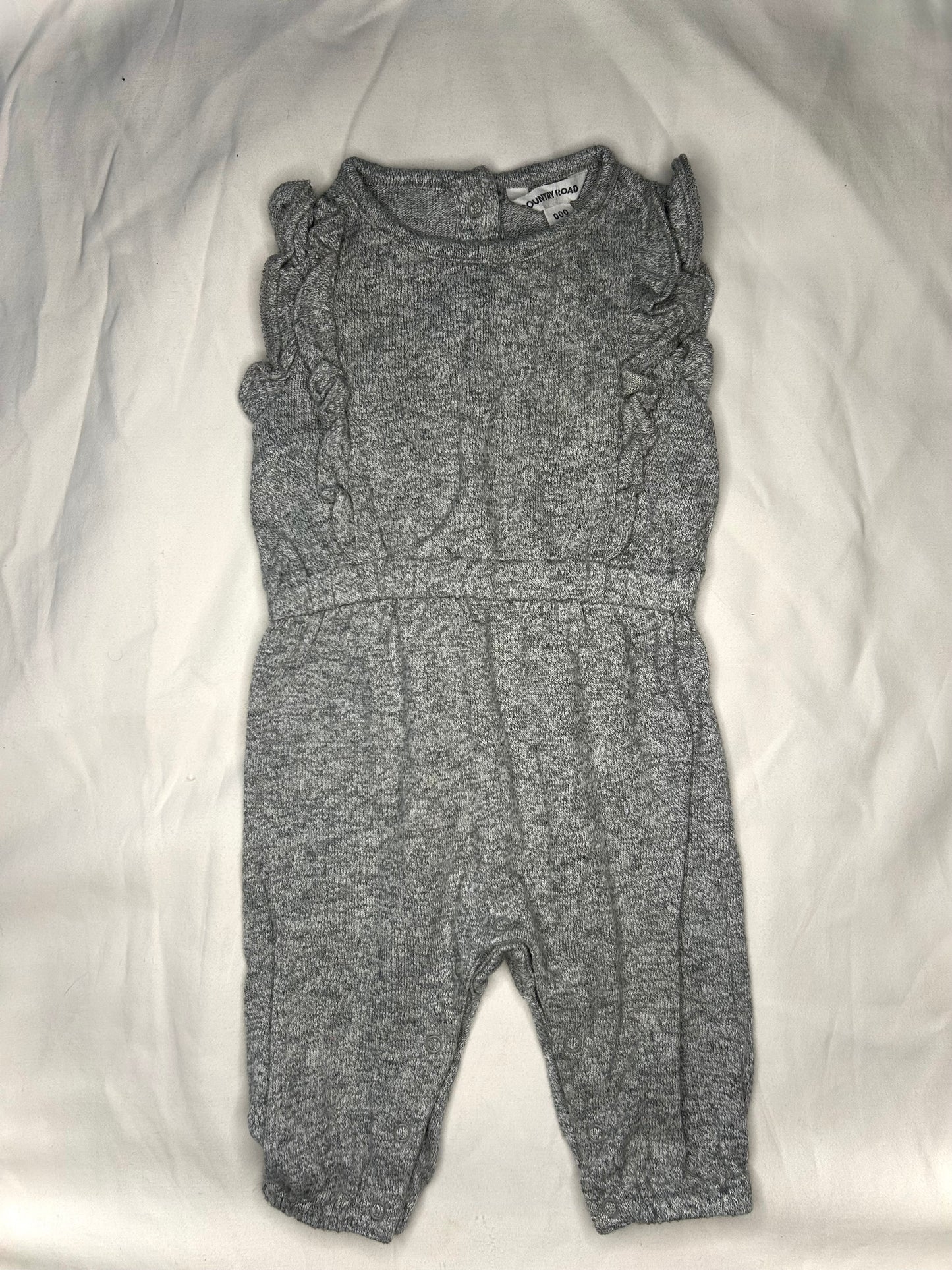 Country Road Sleeveless Onesie
