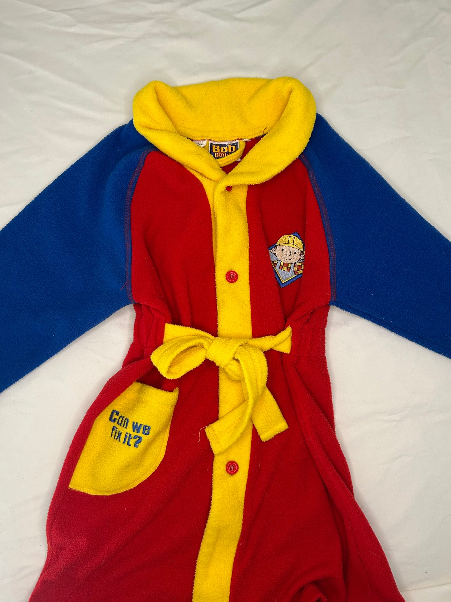 Vintage 2002 Bob the Builder Dressing Gown