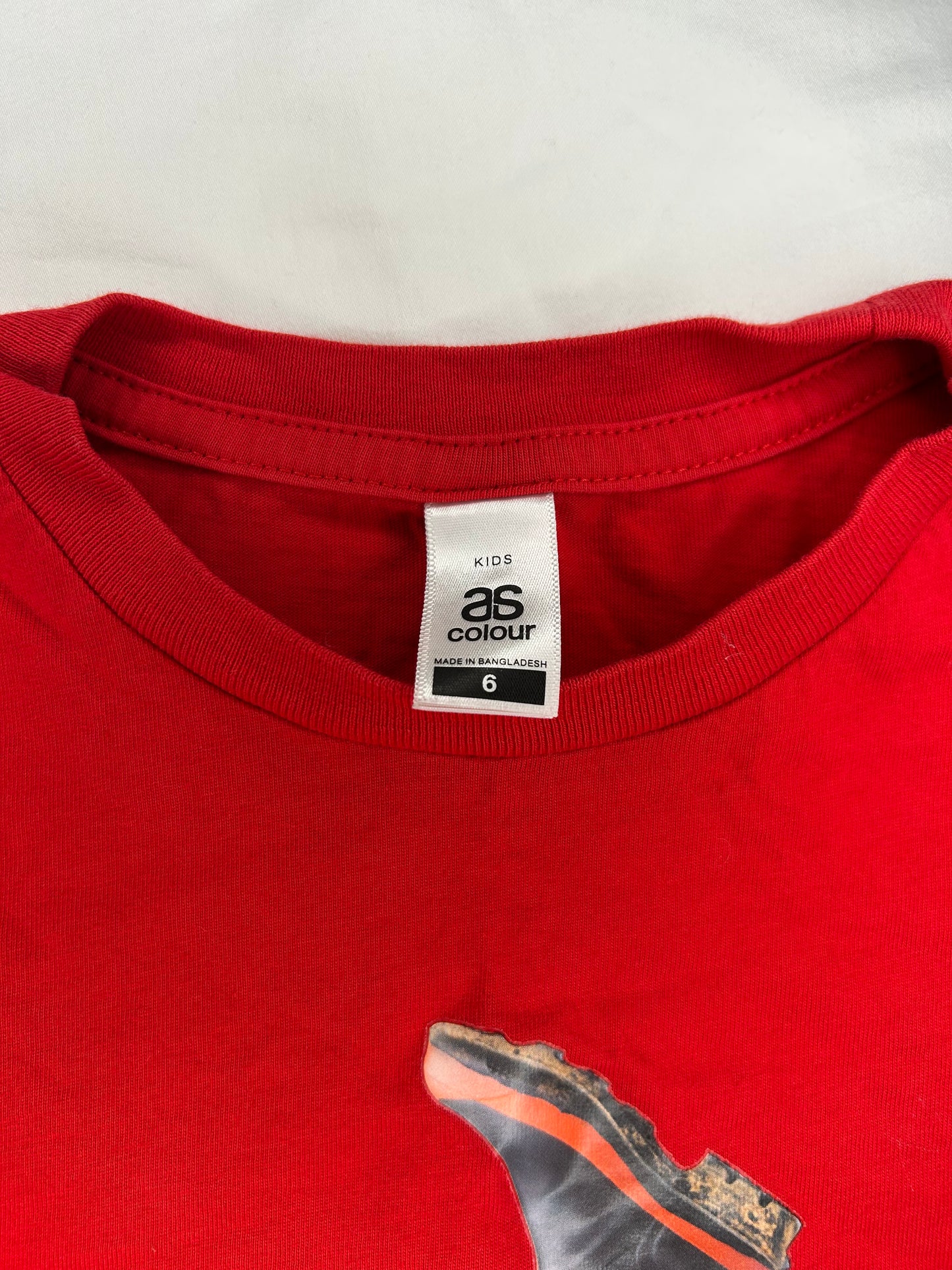 AS Colour Red Band Tee