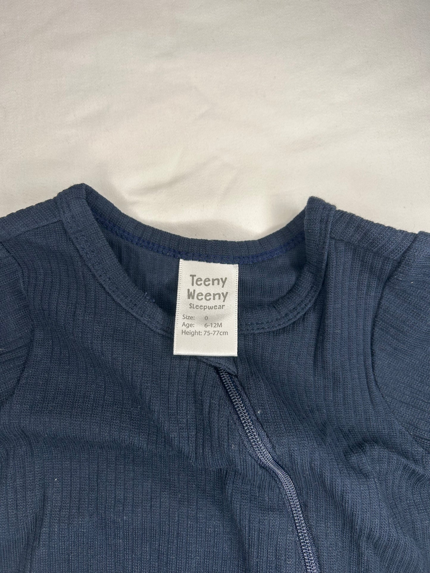 New Teeny Weeny Navy Onesie