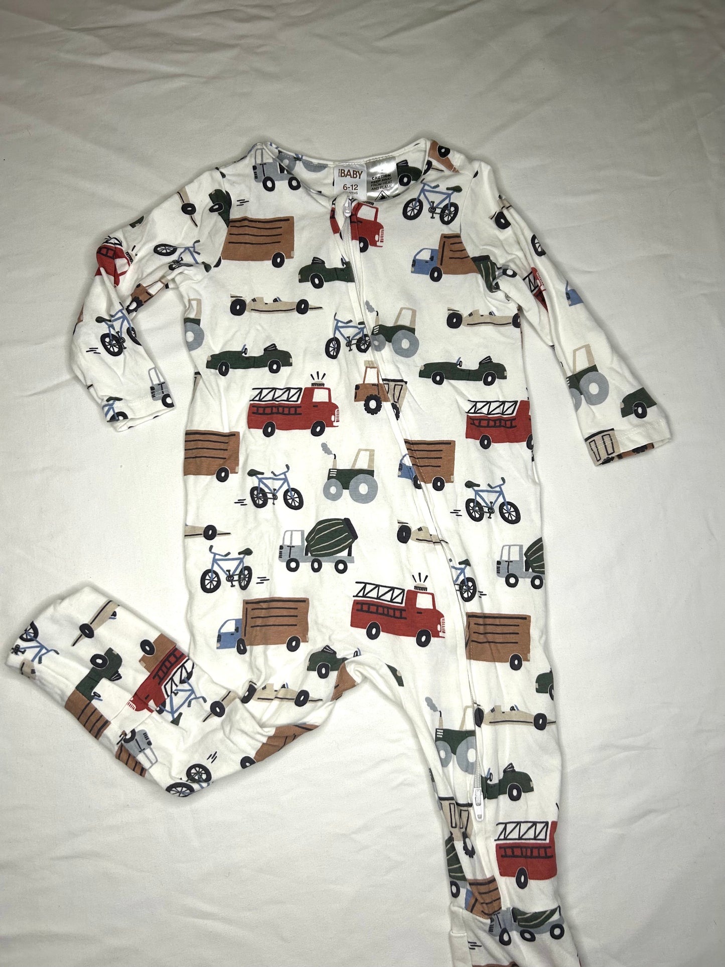 Trucks 'n Cars Onesie