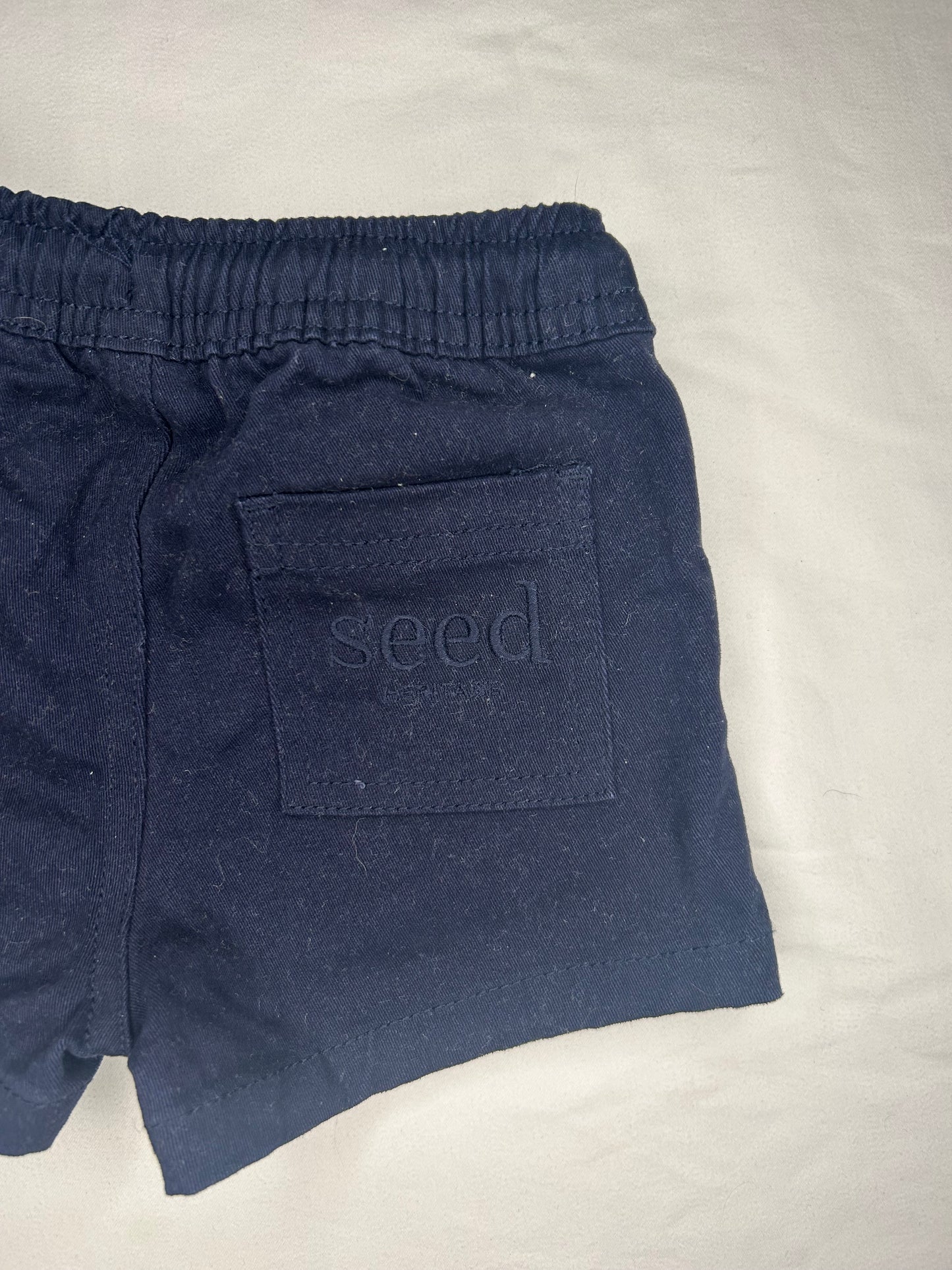 Seed Navy Cargo Shorts