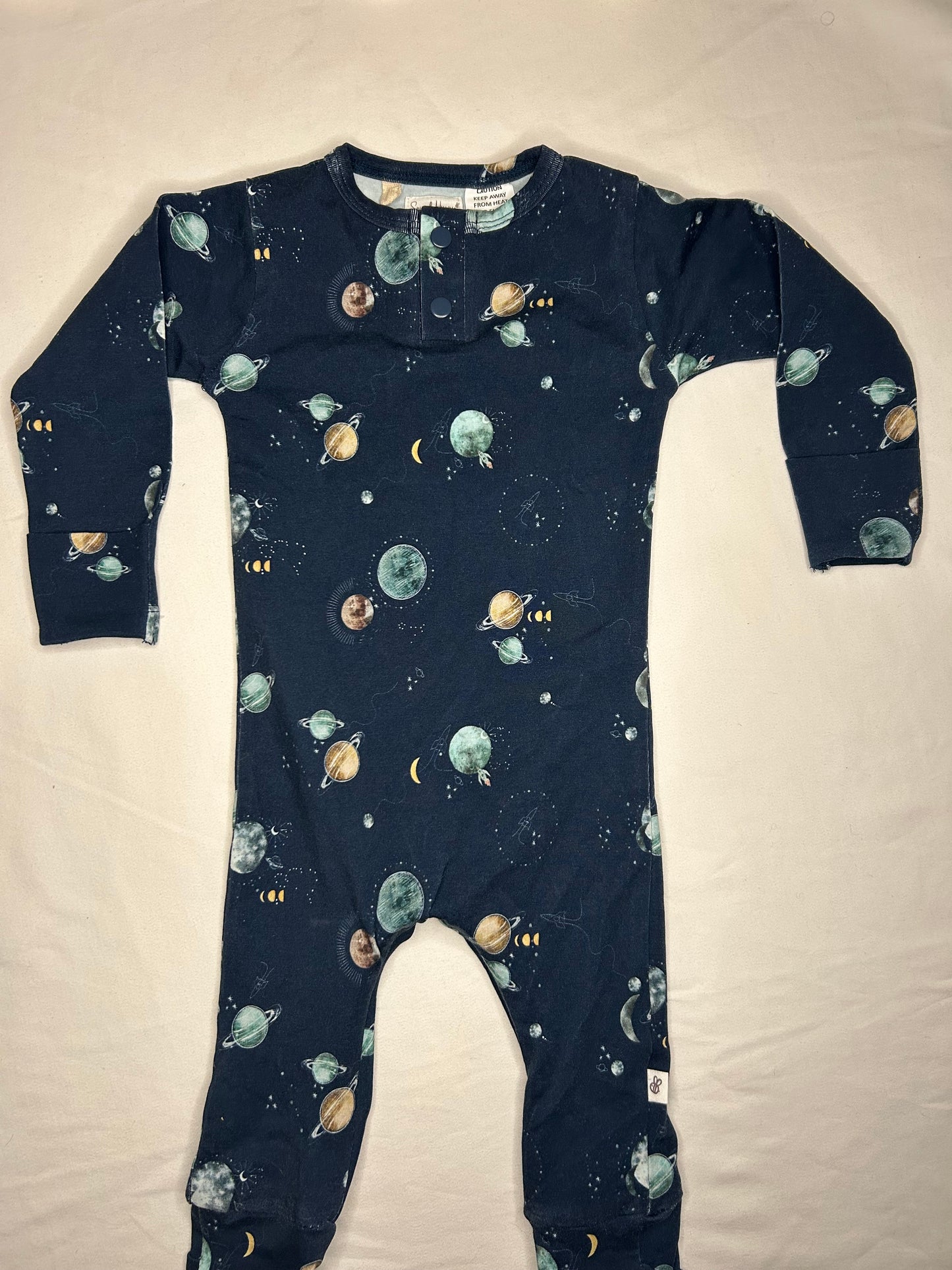 Snuggle Hunny Space Onesie New