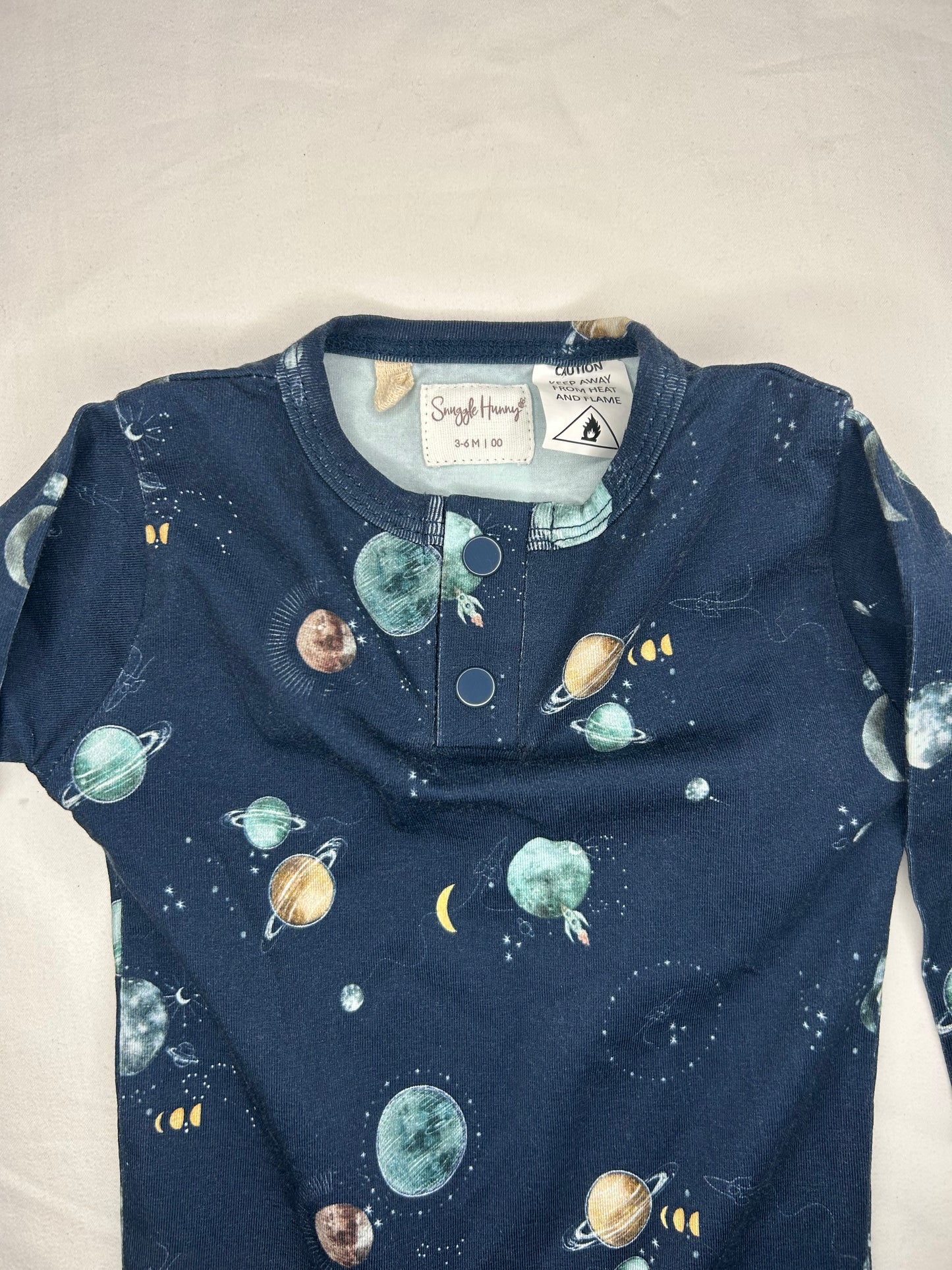 Snuggle Hunny Space Onesie New