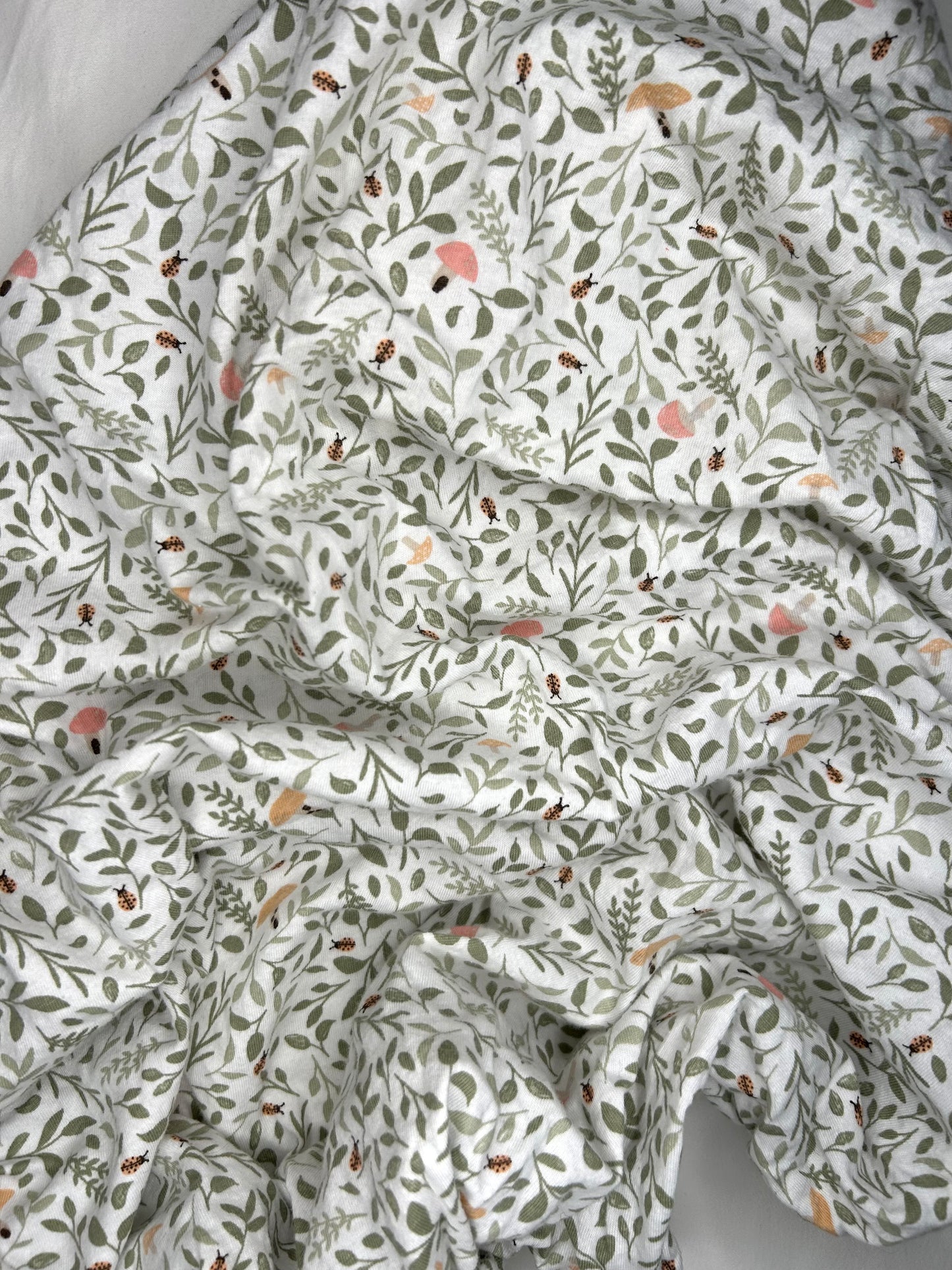 Adairs Baby Forest Leaves Bassinet Sheet