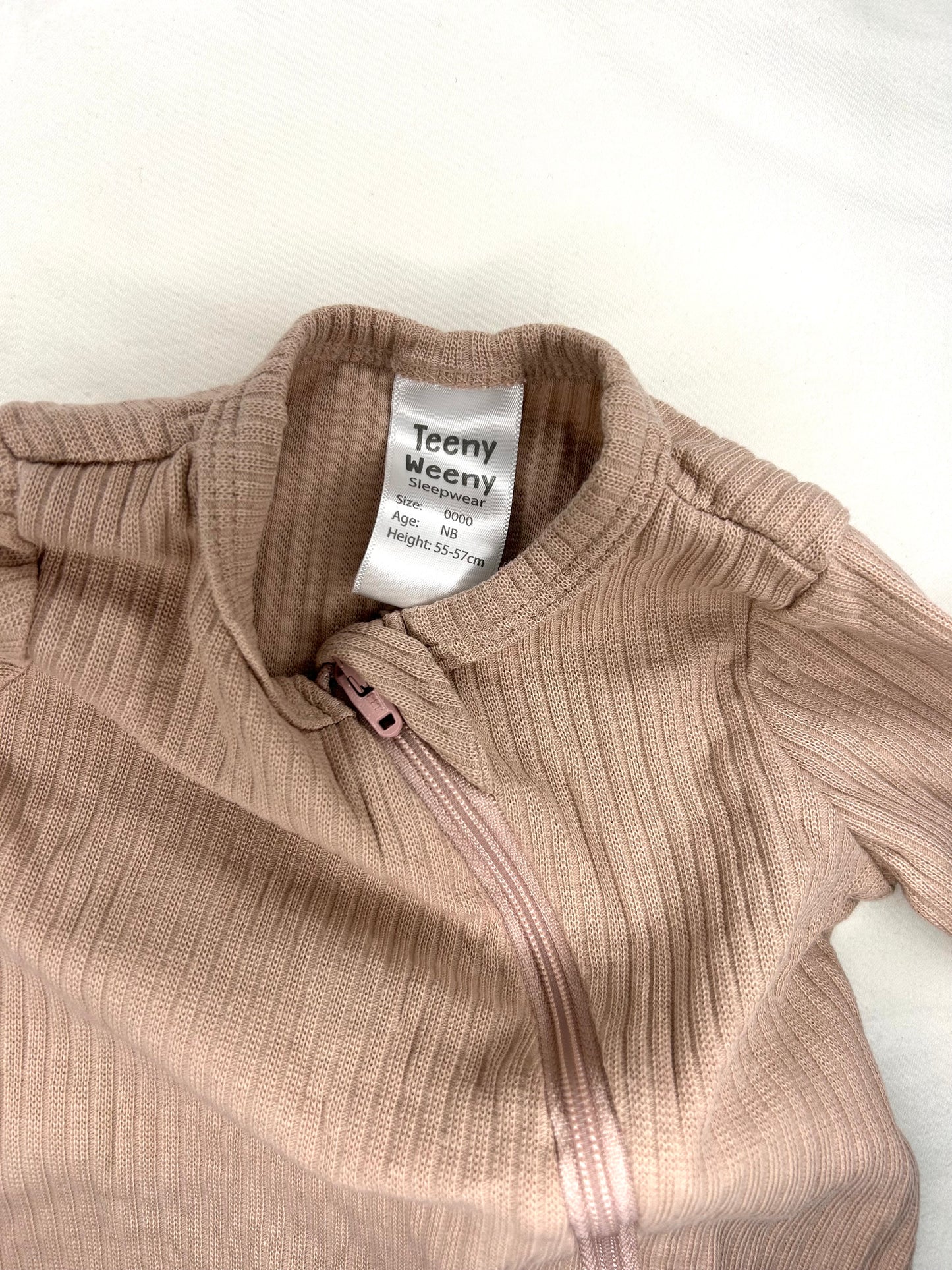 New Teeny Weeny Ribbed Onesie