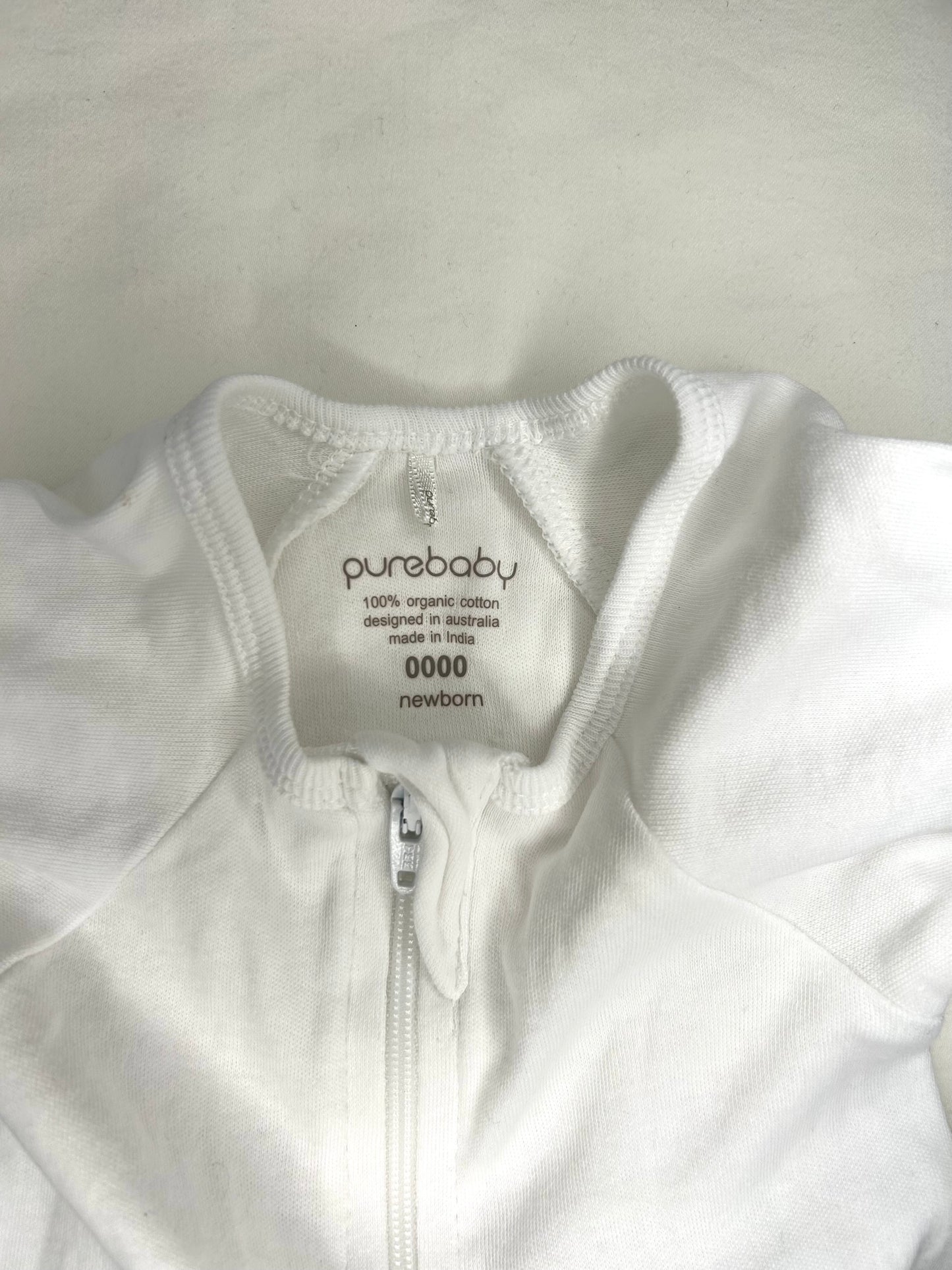 Purebaby Organic Onesie New