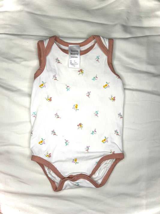 Teeny Weeny Floral Singlet