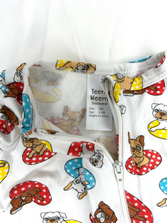 Teeny Weeny Bulldog Onesie