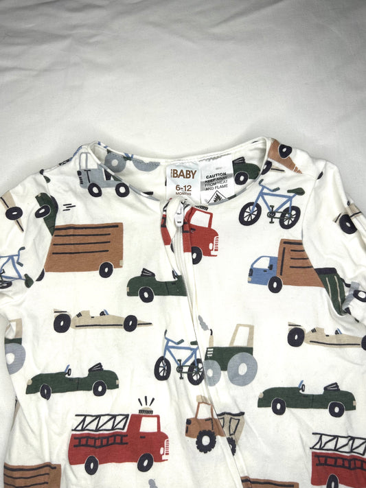 Trucks 'n Cars Onesie