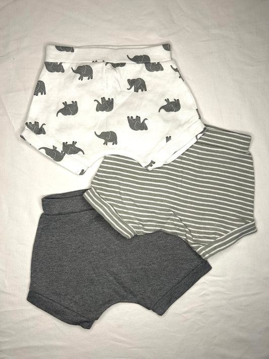 Pack of Three Romper Pants