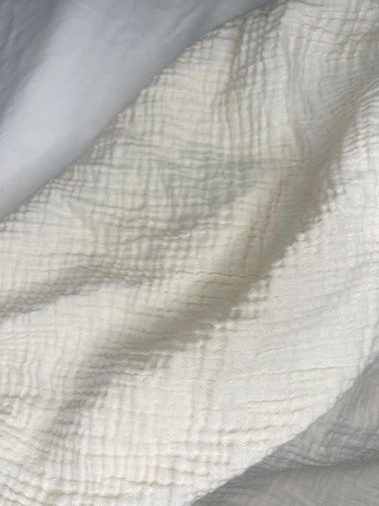 Pair of Nature Baby Muslin Bassinet Sheets