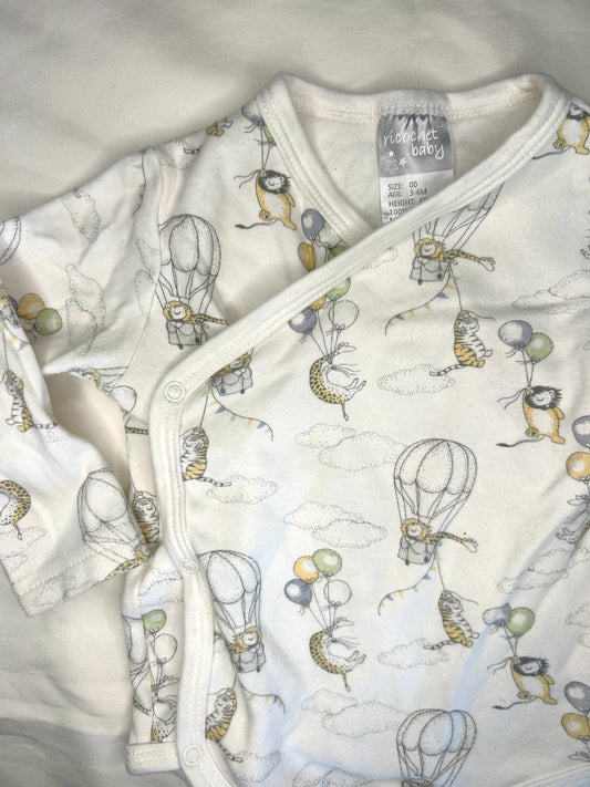 Ballons & Animals Longsleeve Wrap