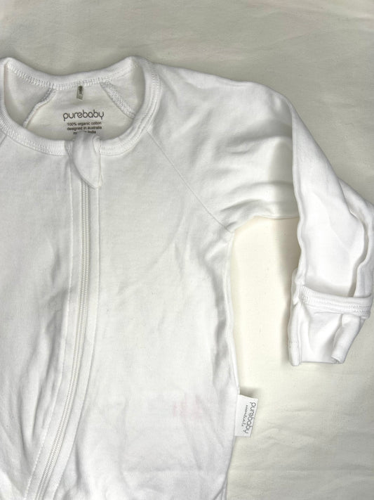 Purebaby Organic Cotton Onesie New